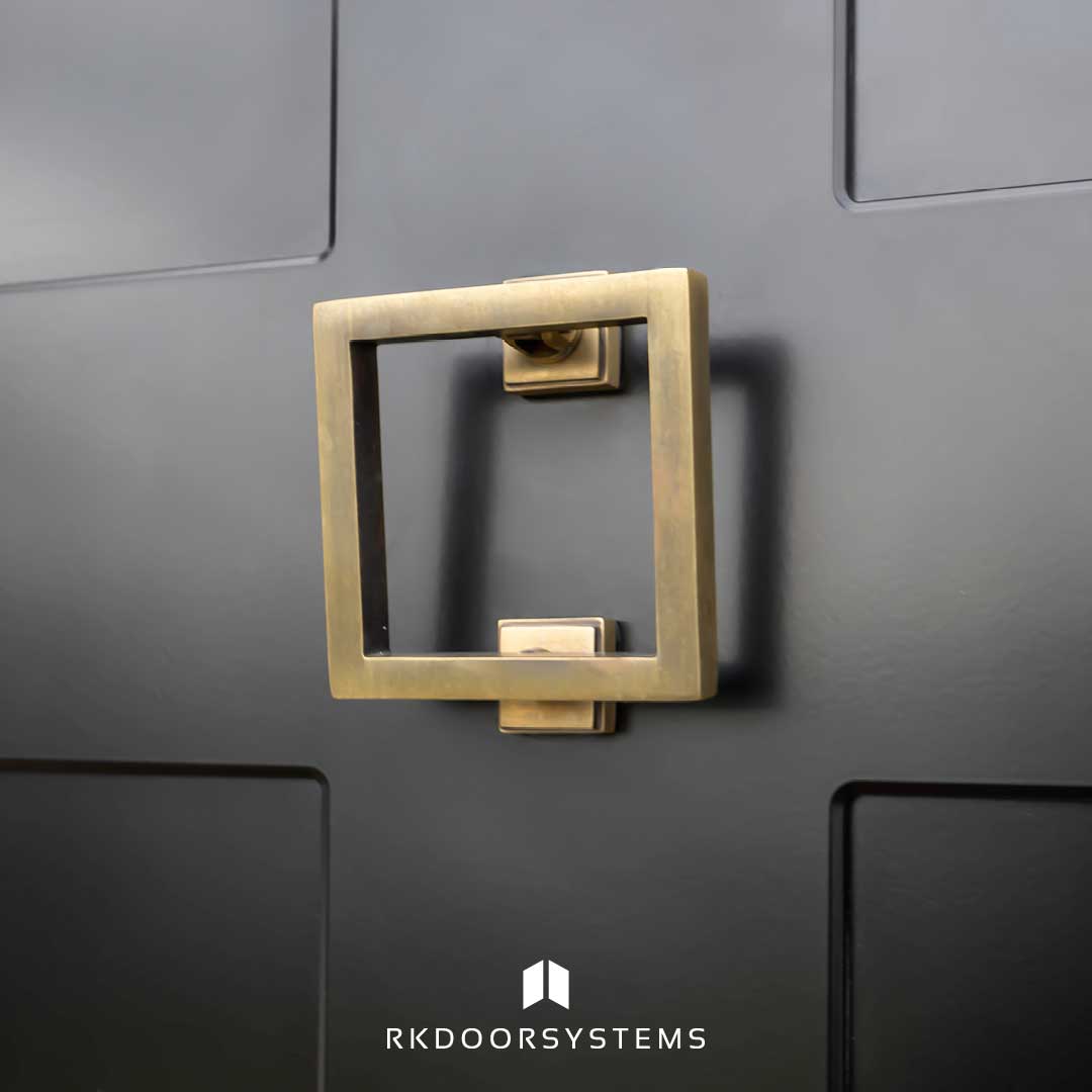 RK Door Systems traditional style door with Georgian architectural detailing