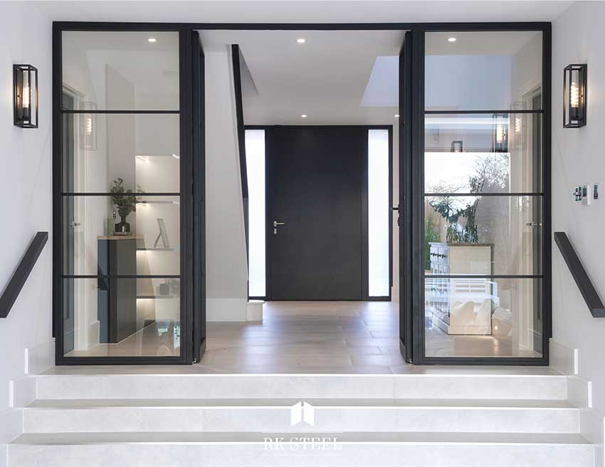 FD30 fire rated door in residential setting